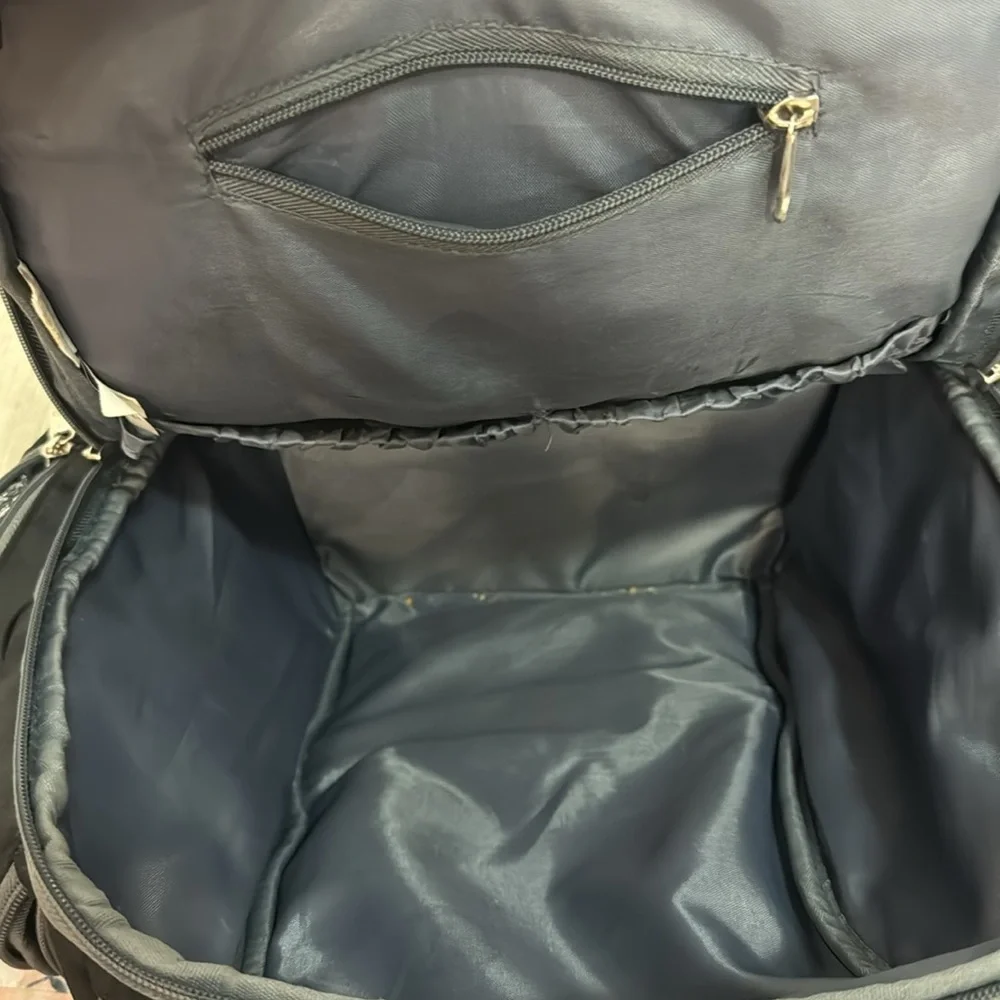 Converse Black backpack diaper bag